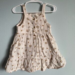 Carters little planet organic floral dress